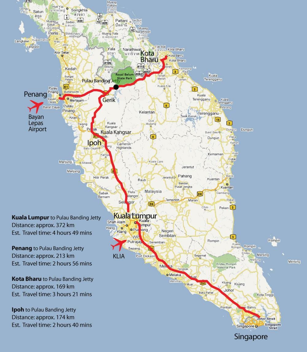 ipoh, malesia mappa