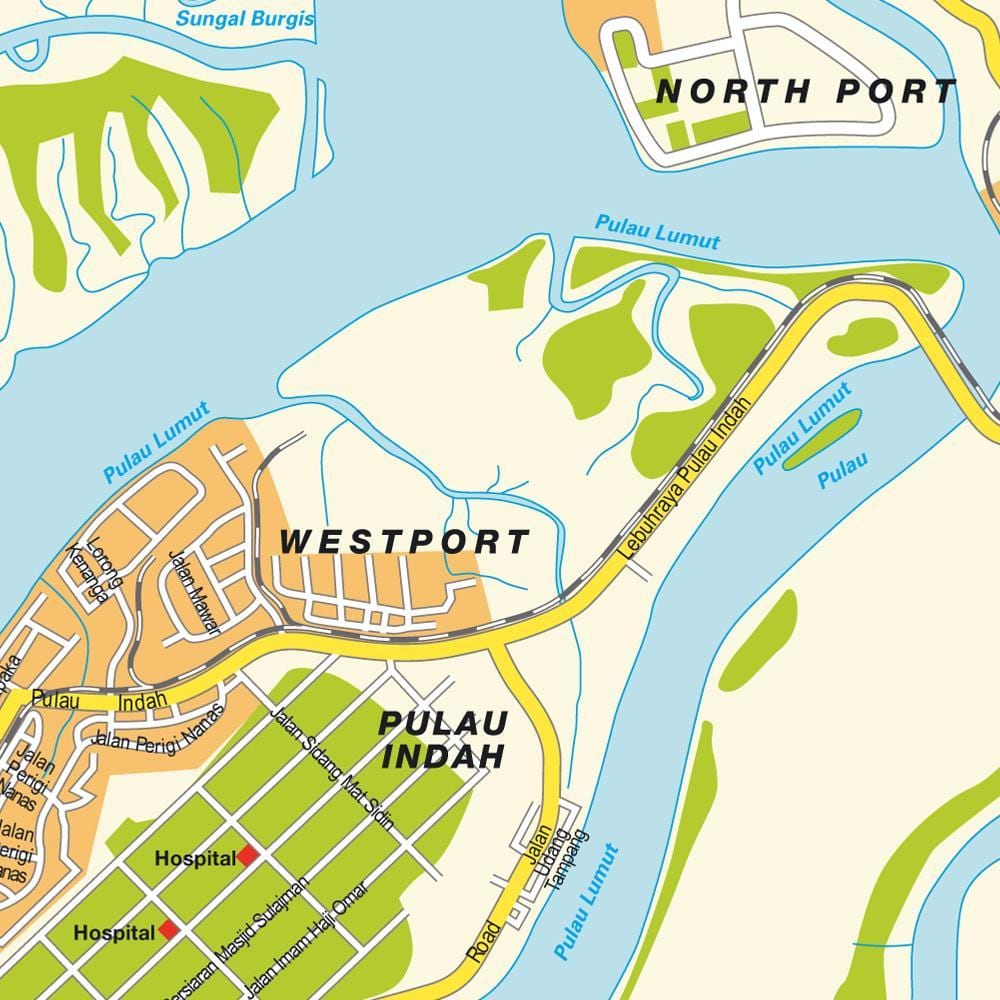 kluang malesia mappa