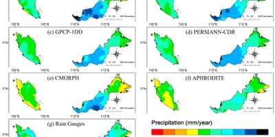 Malese foresta pluviale mappa