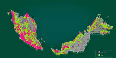 Malesia mappa di copertura