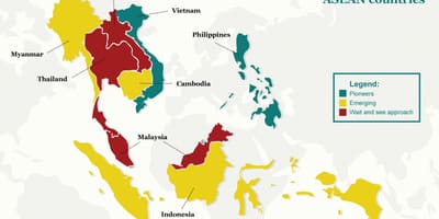 Mappa della malesia clima