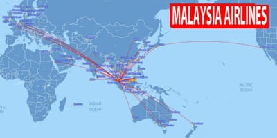 Mappa della malesia rotta