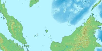Mappa della malesia 3d