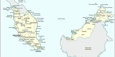 Malesia app mappa